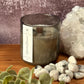 Moonlit Blossom – Organic Soy Crystal Candle with Moonstone | Jasmine, Vanilla & Sandalwood