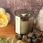 Breath of the Ancients – Organic Soy Crystal Candle with Dragon Blood Jasper | Eucalyptus, Cedarwood & Jasmine