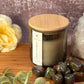 Breath of the Ancients – Organic Soy Crystal Candle with Dragon Blood Jasper | Eucalyptus, Cedarwood & Jasmine