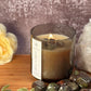 Breath of the Ancients – Organic Soy Crystal Candle with Dragon Blood Jasper | Eucalyptus, Cedarwood & Jasmine