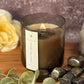 Breath of the Ancients – Organic Soy Crystal Candle with Dragon Blood Jasper | Eucalyptus, Cedarwood & Jasmine