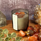 Bright Awakening – Organic Soy Crystal Candle with Carnelian | Spearmint, Eucalyptus & Orange