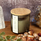 Golden Hour – Organic Soy Crystal Candle with Fire Opal | Bergamot, Orange & Vanilla