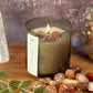 Golden Hour – Organic Soy Crystal Candle with Fire Opal | Bergamot, Orange & Vanilla